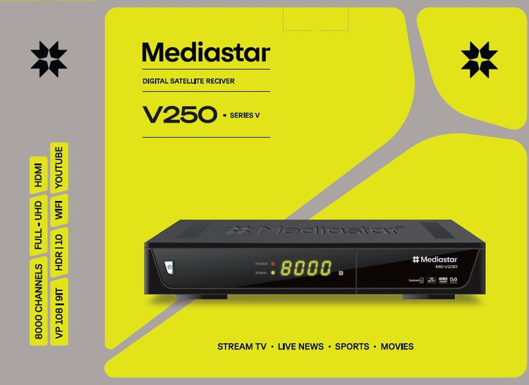 گیرنده مدیا V250